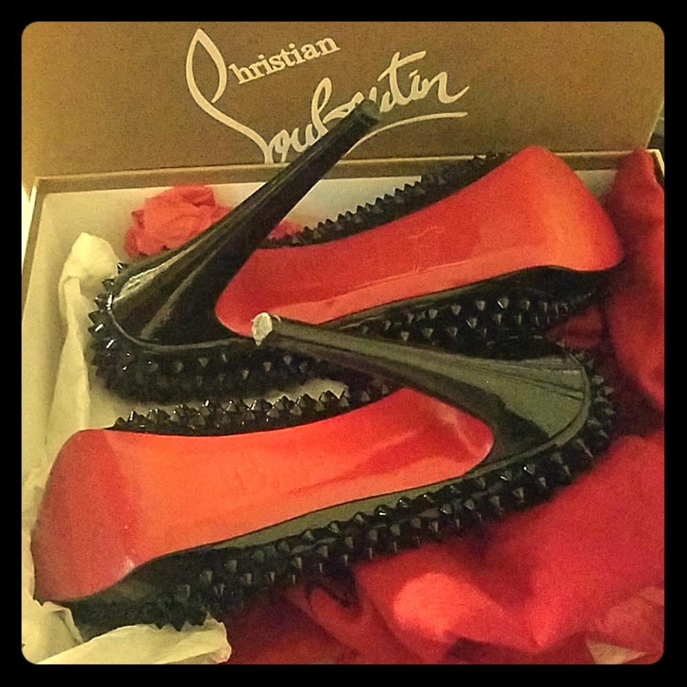 Christian Louboutins Spiked!